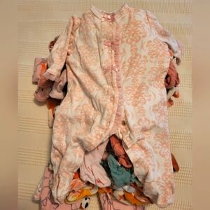 26 girls newborn sleepers